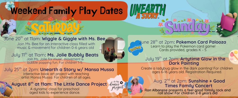 Weekend family play dates